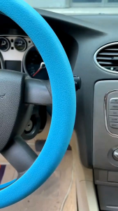 Cover Stir Mobil Bahan SILIKON Tebal Anti Slip Universal 33 40cm Sarung Pelindung Setir OO