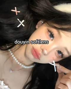 Softlens douyin coklat minus -0.50 s/d -6.00