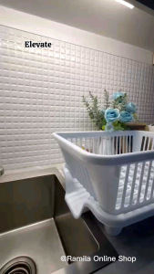 Aesthetic Dish Drainer (Team Puti) | Home Essentials