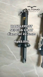 Tiang Stang / Handdle Post uk 22 Sepeda Minion atau Sepeda Lipat