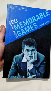 Magnus Carlsen 60 Memorable Games by Andrew Soltis (paperback) w/ Free Ebook and Bookmark