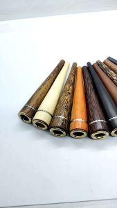 Sedotan Variasi Kerucut 9cm Kayu Kelor Emas