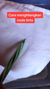 MissClean Penghilang Noda Tinta: Solusi Pembersihan Pakaian Putih & Berwarna