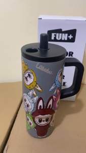 【COD】Tumbler Stainless 304 -710ML/Tumbler AntiSlip/Tumbler Stainless Steel 316/Tumbler Stainless Jumbo Anti Tumpah Botol LABUBU