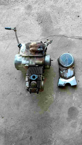 เครื่องดรีม100 (ยกชุด)ดรีม100รุ่นเสื้อเหล็ก C100N แท้ติดรถ แท้100% มือ2 { แนะนำ ให้เอาไปซ่อมก่อนใช้หรือนำไปเป็นอะไหล่ } "ตรงปกตามรูปภาพ" #ตรงปก100%✓✓✓