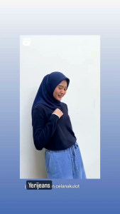 Kulot Jeans Panjang Wanita: Pilihan Celana Kulot Ukuran Jumbo Terbaru