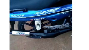knalpot Yamaha F1ZR alfa cristal zigma suara garing model tameng