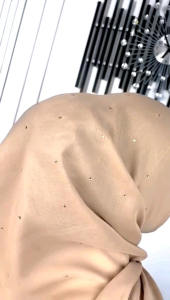 Segi Empat Paris Tassel Swarovski/HIJAB Paris Jambul Payet Tabur Swarovski