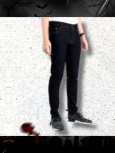 Celana jeans pria pensil slimfit