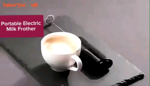 Sakumini Pengocok Susu Pengaduk Portable Electric Milk Frother
