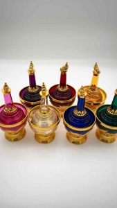 ที่กรวดน้ำ พญานาค สีน้ำเงิน ตราสิงโต แท้! 7สีมหามงคล ชุดกรวดน้ำร่วมสมัย กรวดน้ำลายทอง ฝาขวดเป็นแบบสวม ที่กรวดน้ำพลาสติก กรวดน้ำ พระ ชุดกรวดน้ำพระ ที่กรวดน้ำทอง กรวดน้ำพระ สังฆภัณฑ์ Aluware AW337