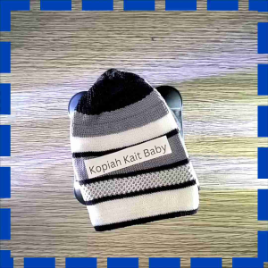 AbuSaif Kopiah Kait Baby / Kopiah Bayi / Kopiah Budak / Kopiah Budak Lelaki / Peci Bayi / Peci Baby 3 bulan hingga 2 tahun Set G