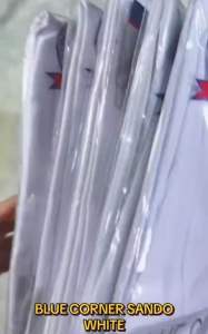 Blue Corner Men’s Sleeveless Sando Pure Cotton Plain White For Adults Or Teens