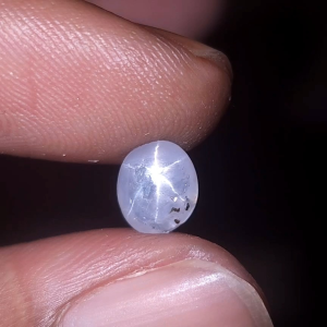 Natural STRONG STAR light blue sapphire ceylon safir srilanka no treatment