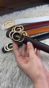 Letter G Womens Belt With Stylish Business And Casual Belt For Womens in White Brown and Black Options