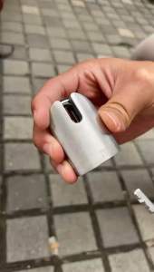 Amesrican Secure Gembok Motor Mini Tank Stainless Steel (S731335)