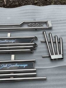 Paket Bumper Stainless untuk Pickup (Bisa Request Tulisan)