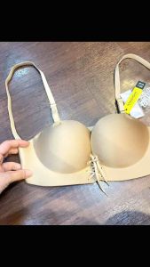 Áo chuyên dụng chống tuột su 368 dây rút tạo form ngực đẹp tặng kèm dây trong riêng