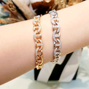 Deux - Gelang Wanita Elips Mata