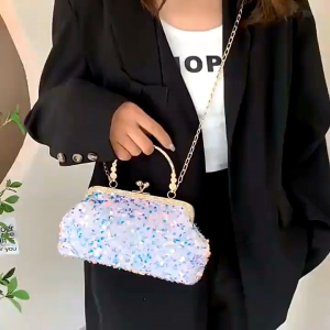 Tas Wanita Pesta Blink Payet Mewah