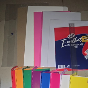 Grade 6 Complete School Supplies Set Ready to Use with Free 3 Pairs Socks with 11 notebooks
