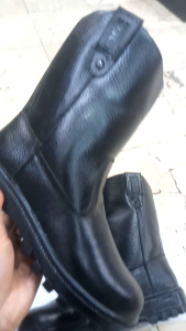 sepatu septi pria dewasa bahan kulit