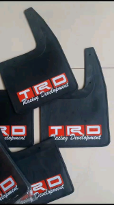 KARPET LUMPUR RODA TRD RACING DEPAN BELAKANG MOBIL MINI BUS UNIVERSAL