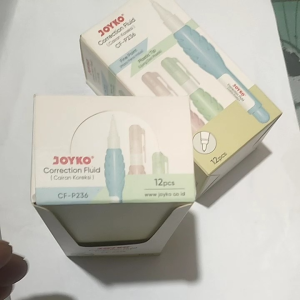 TIP EX JOYKO correction fluid isi 6 & 12 pcs