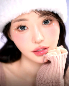 olens big glowy gray daily lens 10p 1box (import from korea)