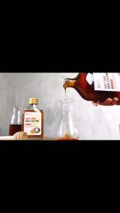 Mật ong hoa cà phê nguyên chất rất đậm đặc đạt chuẩn ISO - Mật ong hoa cà phê Bifarm là mật tự nhiên chai 500ml