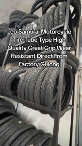 Leo Samurai Motorcycle Tire Tube Type High Quality Great Grip Wear Resistant Direct From Factory Gulong