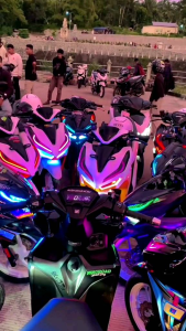 SEPASANG KIRI KANAN LAMPU ALIS MOTOR