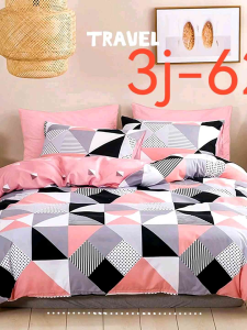 3in1 Double size cotton bedsheets set premium quality