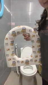 Đệm lót bồn cầu bốn mùa phổ thông chống thấm nước lót bồn cầu  đệm lót bồn cầu phân phối sỉ