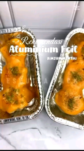 (10pcs) Aluminium Foil Large Tray 520ML JL-1650