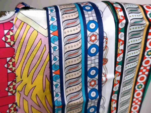 DaVee Floral silk scarf Binding hand bag handle silk scarf thin narrow hair band ribbon high-quality silk scarf