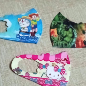 Masker anak isi 10pcs motif campur cewe cowo