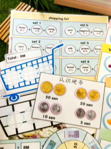 Math Shopping Game for Kids 1 | Banknotes | Preschool Learning Toys