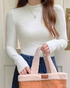 CRISTEL - Turtle Neck Long Sleeve Top Basic Long Sleeve Top Free Size Tank Top