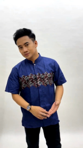 Baju Koko Pria Dewasa Terbaru Lengan Pendek Busana Muslim Koko