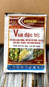 ANVADO 100WP Vua rầy rệp trên cây trồng gói 25gr.