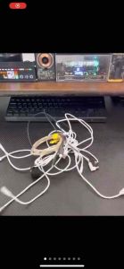 Dây Cáp Sạc Nhanh 3 đầu (loại 1) Hợp Kim Kẽm 120W 6A hỗ trợ sạc nhanh Dây Silicone - Cáp sạc nhanh 120W 3 trong 1