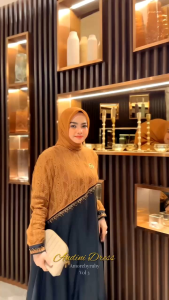 Damla ID Gamis Motif Andini Lace Volt 2 Produk Amore By Ruby