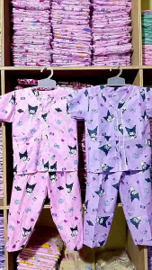 Piyama Anak Lucu Perempuan Usia 1-12 Tahun Motif Kuromi