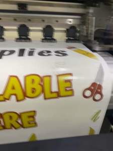 PRINTFAIRY READY-MADE TARPAULIN FOR SCHOOL SUPPLIES BUSINESS