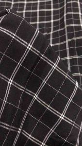 Vải Cotton Hàn sọc caro dày mềm co giãn 2 chiều(khổ 1m5)may đầm váyquần tây comple thiết kế thời trang