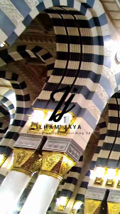 Wallpaper 3D custom Islami mushola mimbar mihrab Masjid