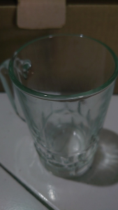 GELAS TEH 400ML/GELAS KACA TEBAL/GELAS GAGANG/GELAS BIR/GELAS KACA SERBAGUNA