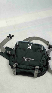 Tas Slempang Pria MX01 / Slingbag / Netsbag / Tas Pinggang Outdor model 3in1 Multifungsi / Tas Selempang Waistbag Hitam