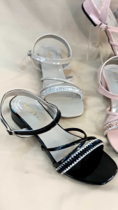 Sendal Sepatu Wanita Hak 3 cm & Sandal Wanita